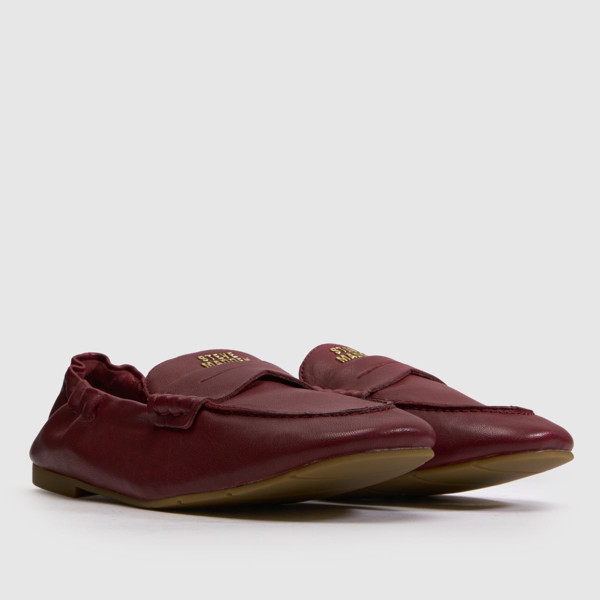 Steve Madden Newbury Loafer in Burgundy Steve Madden Newbury Loafer 3