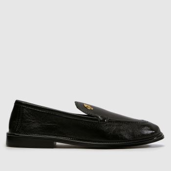 Steve Madden Black Chapters Loafer Womens Flats