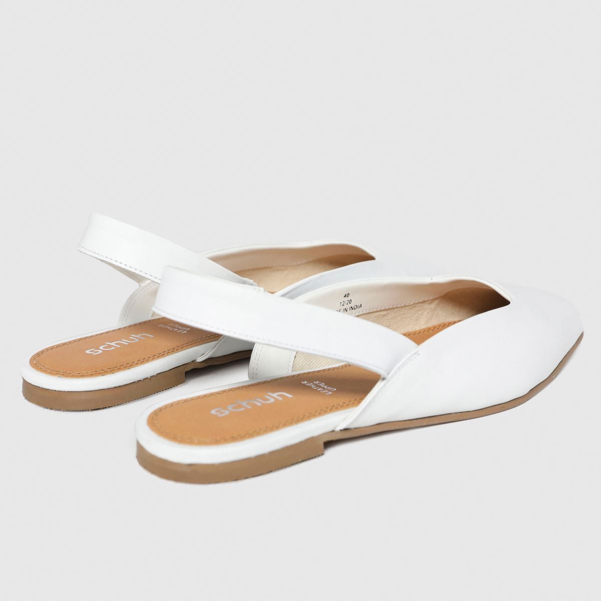 square toe flat shoes