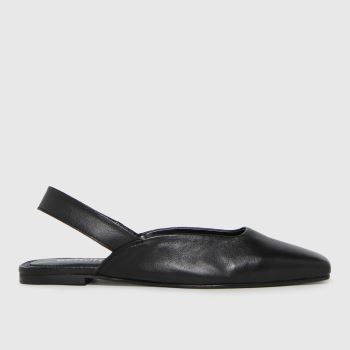 schuh black luisa square toe ballerina flat shoes schuh black luisa square toe ballerina flat shoes