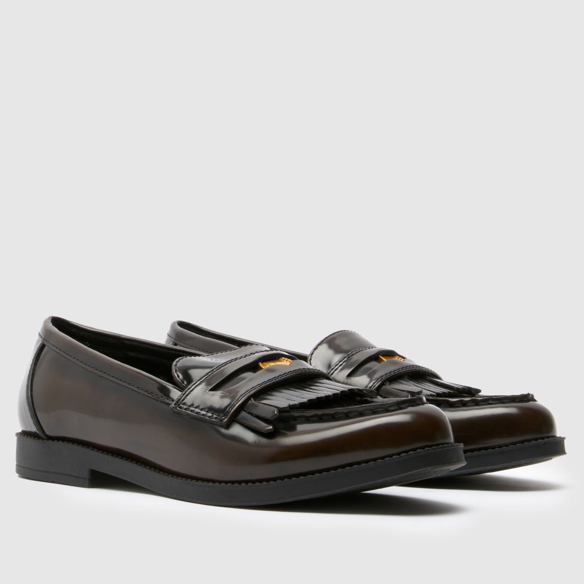 schuh Laurent Penny Loafer in Brown schuh Laurent Penny Loafer 3