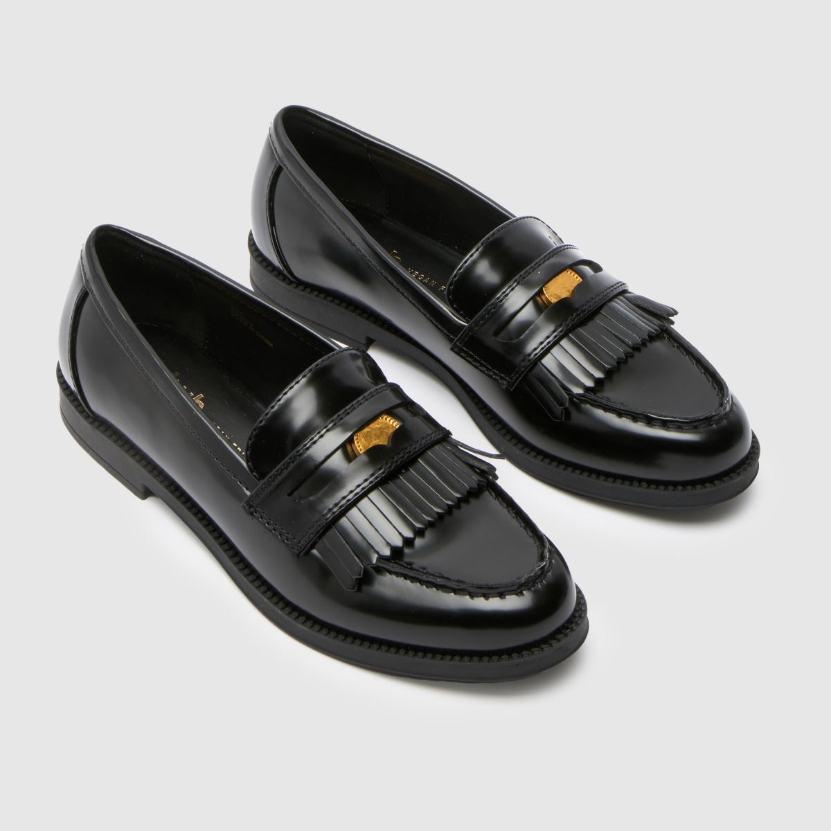 schuh Laurent Penny Loafer in Black schuh Laurent Penny Loafer 4