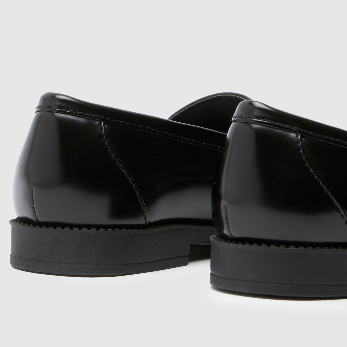 schuh Laurent Penny Loafer Flats in Black schuh Laurent Penny Loafer Flats in Black