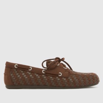 BIBI LOU Dark Brown Tana Loafer Womens Flats