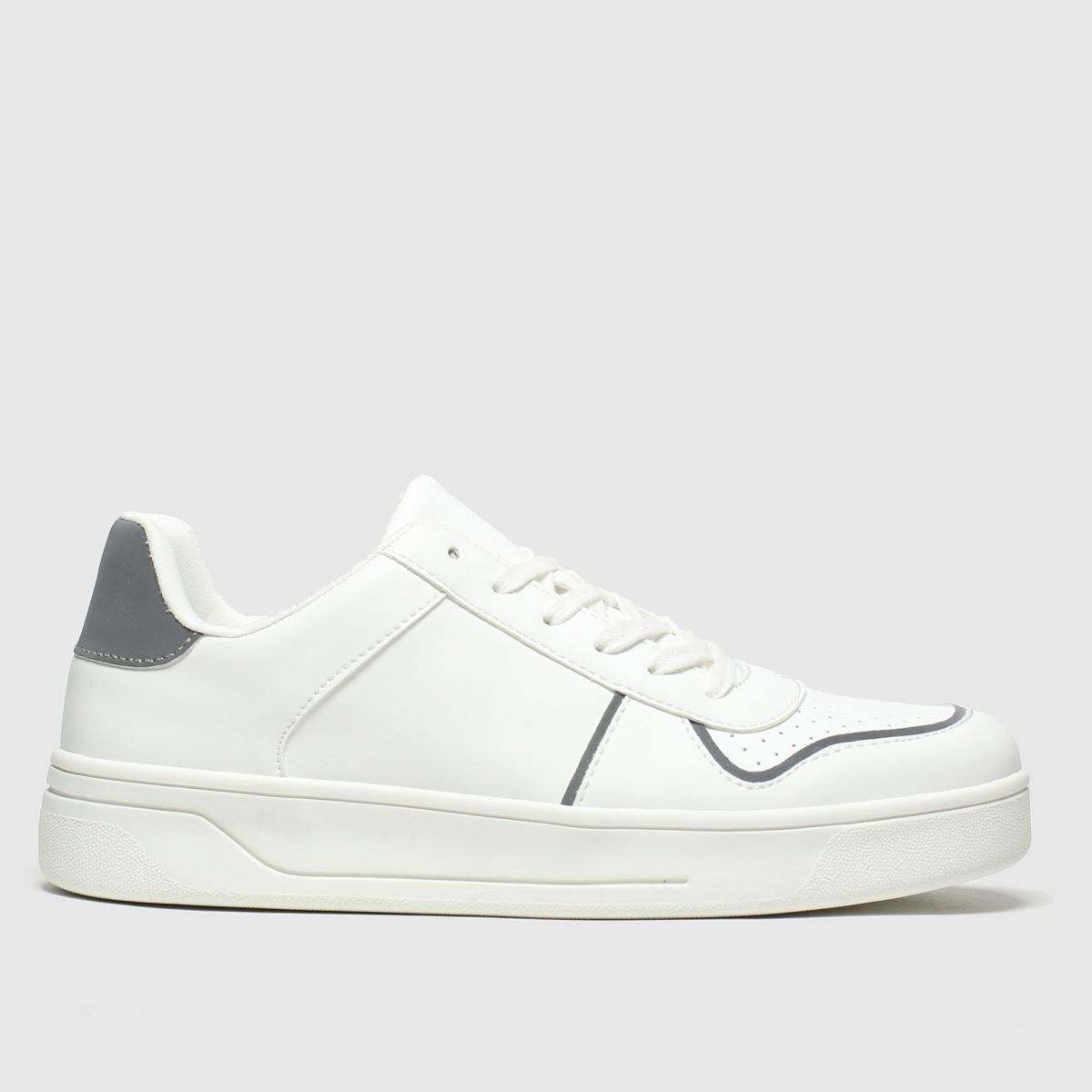 womens white schuh stargazer trainers | schuh