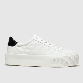 schuh white jazzy trainers schuh white jazzy trainers