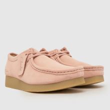 Clarks Wallabee Evo in Pale Pink Clarks Wallabee Evo,2 of 4