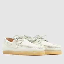 Clarks Originals Godney Boat in White Clarks Originals Godney Boat,2 of 4