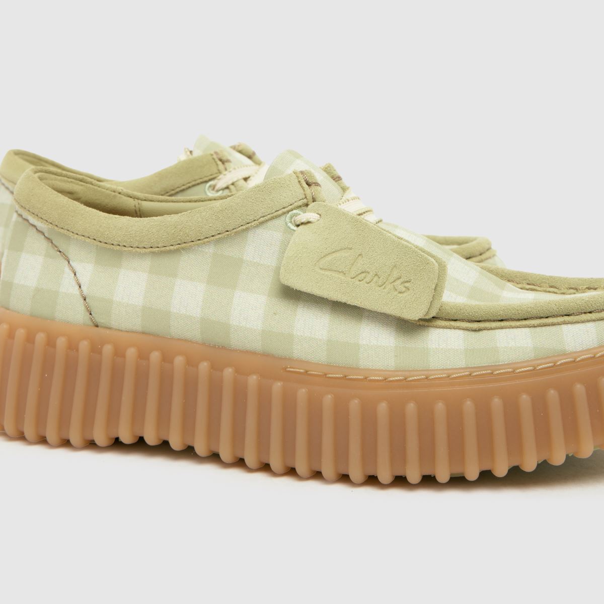 Clarks Torhill Bee in White & Green Clarks Torhill Bee 7
