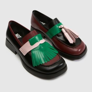 CAMPER Multi Twins Donna Loafer Womens Flats