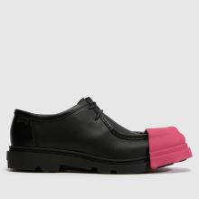 CAMPER Junction Toe Cap in Black & pink CAMPER Junction Toe Cap,1 of 4