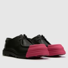 CAMPER Junction Toe Cap in Black & pink CAMPER Junction Toe Cap,2 of 4