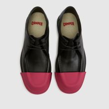 CAMPER Junction Toe Cap in Black & pink CAMPER Junction Toe Cap,3 of 4