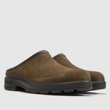 BLUNDSTONE Suede Mule in Khaki BLUNDSTONE Suede Mule,2 of 4