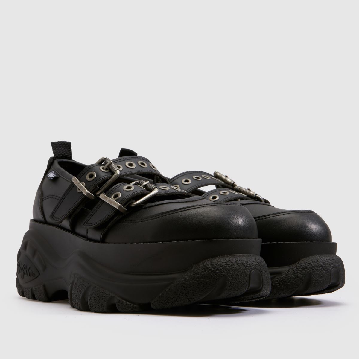 Buffalo London Classic Ballerina in Black Buffalo London Classic Ballerina 3