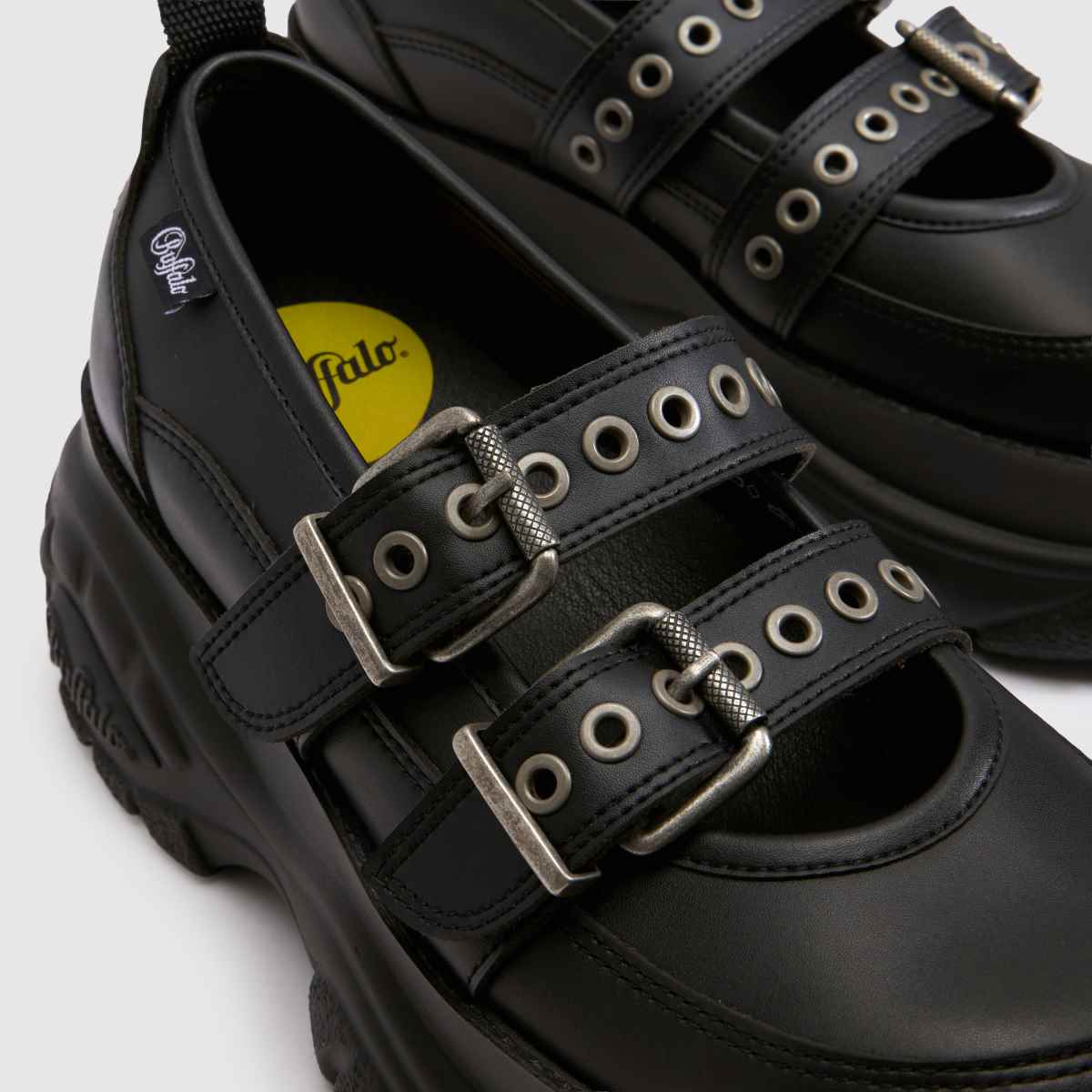 Buffalo London Classic Ballerina in Black Buffalo London Classic Ballerina 4