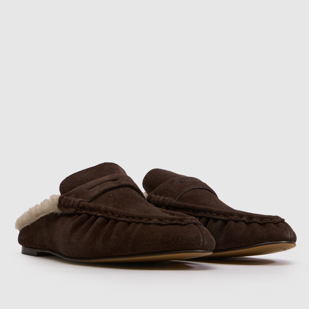 Steve Madden Rafe-F Mule in Dark Brown Steve Madden Rafe-F Mule 3