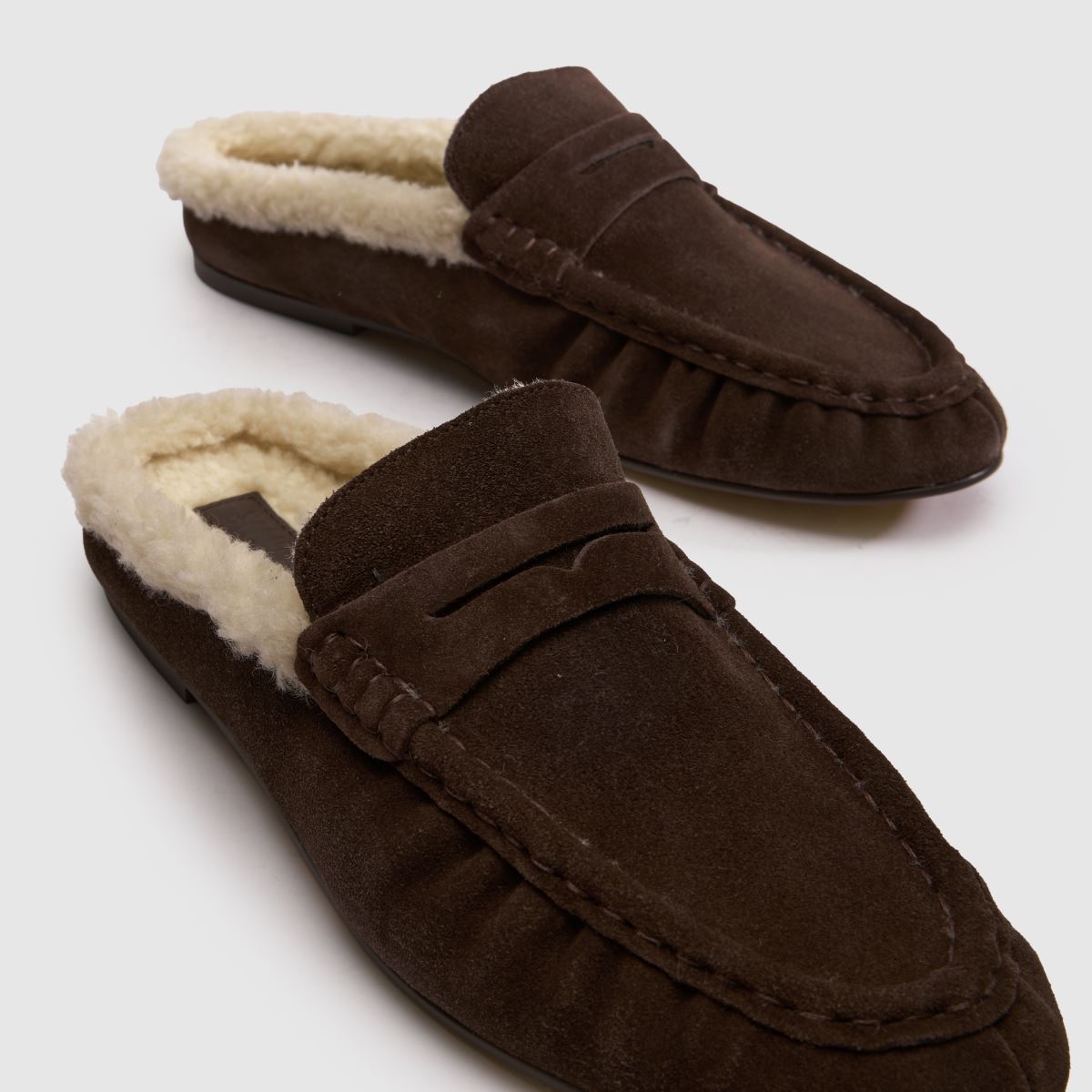 Steve Madden Rafe-F Mule in Dark Brown Steve Madden Rafe-F Mule 4