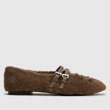 BIBI LOU Nashira Ballerina in Brown BIBI LOU Nashira Ballerina,1 of 4