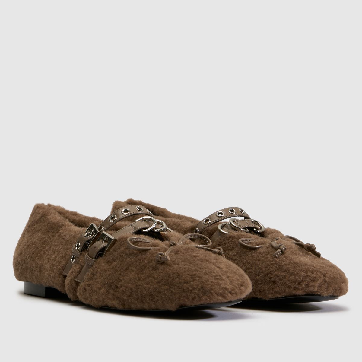 BIBI LOU Nashira Ballerina in Brown BIBI LOU Nashira Ballerina 3