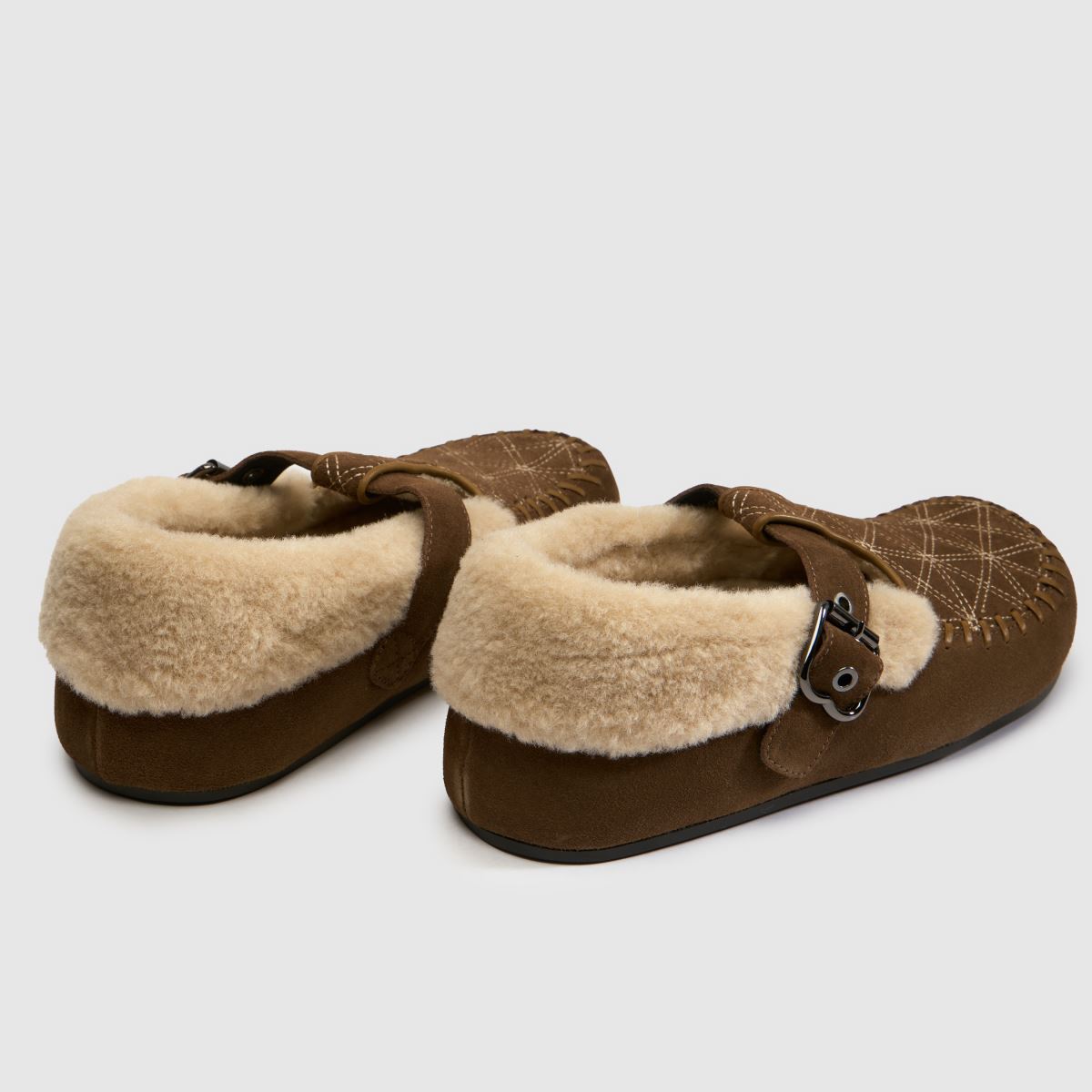 BIBI LOU Tay Buckle Loafer in Brown BIBI LOU Tay Buckle Loafer 4