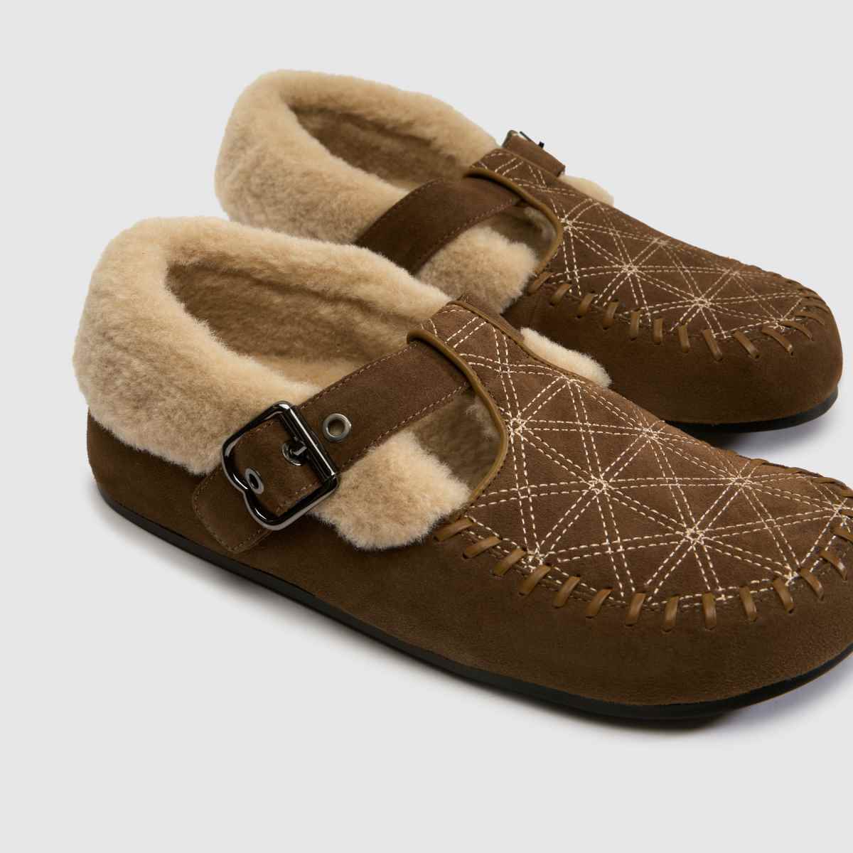 BIBI LOU Tay Buckle Loafer in Brown BIBI LOU Tay Buckle Loafer 7