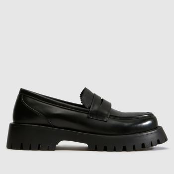 SIMMI Black Eden Loafer Womens Flats