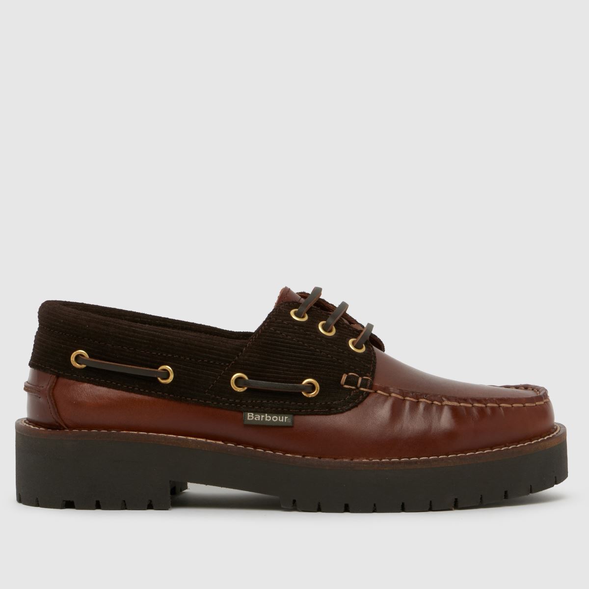 Barbour Darras Boat Flats in Dark Brown
