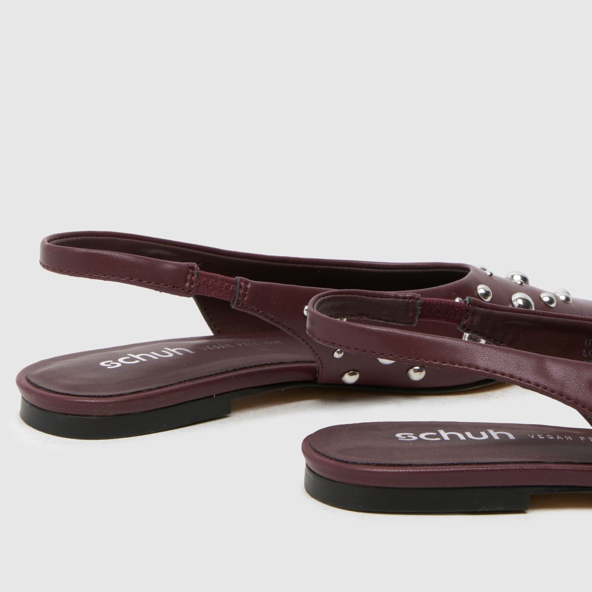 schuh Lotten Ballerina in Burgundy schuh Lotten Ballerina 7