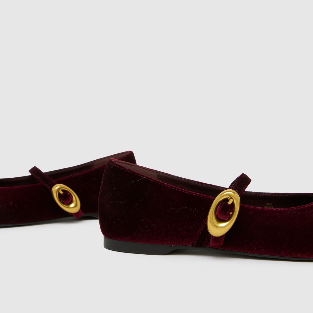 schuh Lune Ballerina in Burgundy schuh Lune Ballerina 4