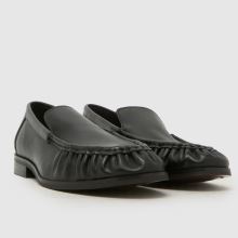 schuh Lapis Leather Ruched Loafer in Black schuh Lapis Leather Ruched Loafer,2 of 4