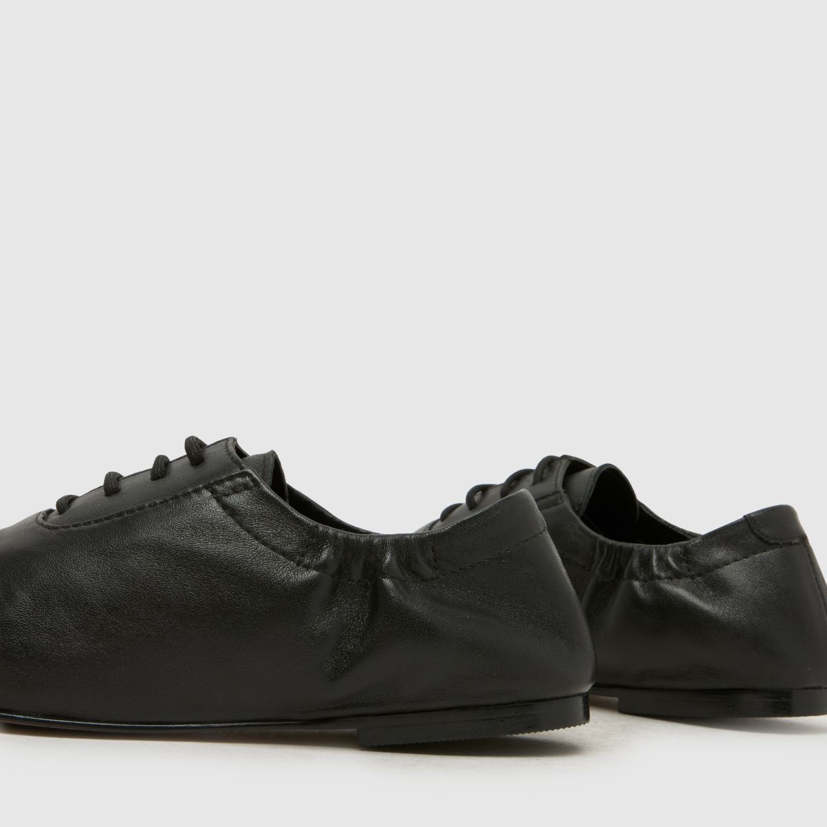 schuh Linear Leather Lace Up in Black schuh Linear Leather Lace Up 7