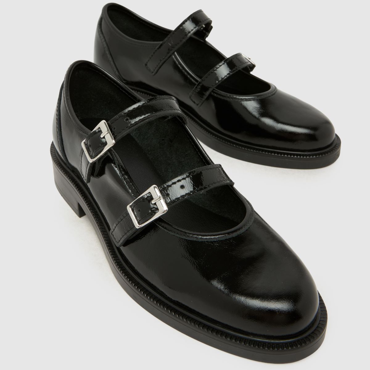 schuh Loveday Leather Mary Jane in Black schuh Loveday Leather Mary Jane 4
