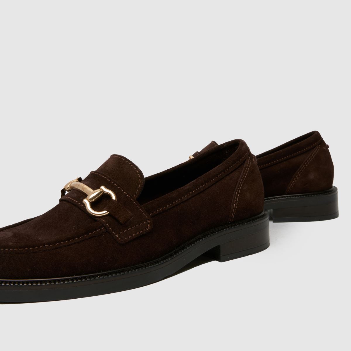 schuh Lori Suede Snaffle Loafer in Brown schuh Lori Suede Snaffle Loafer 7