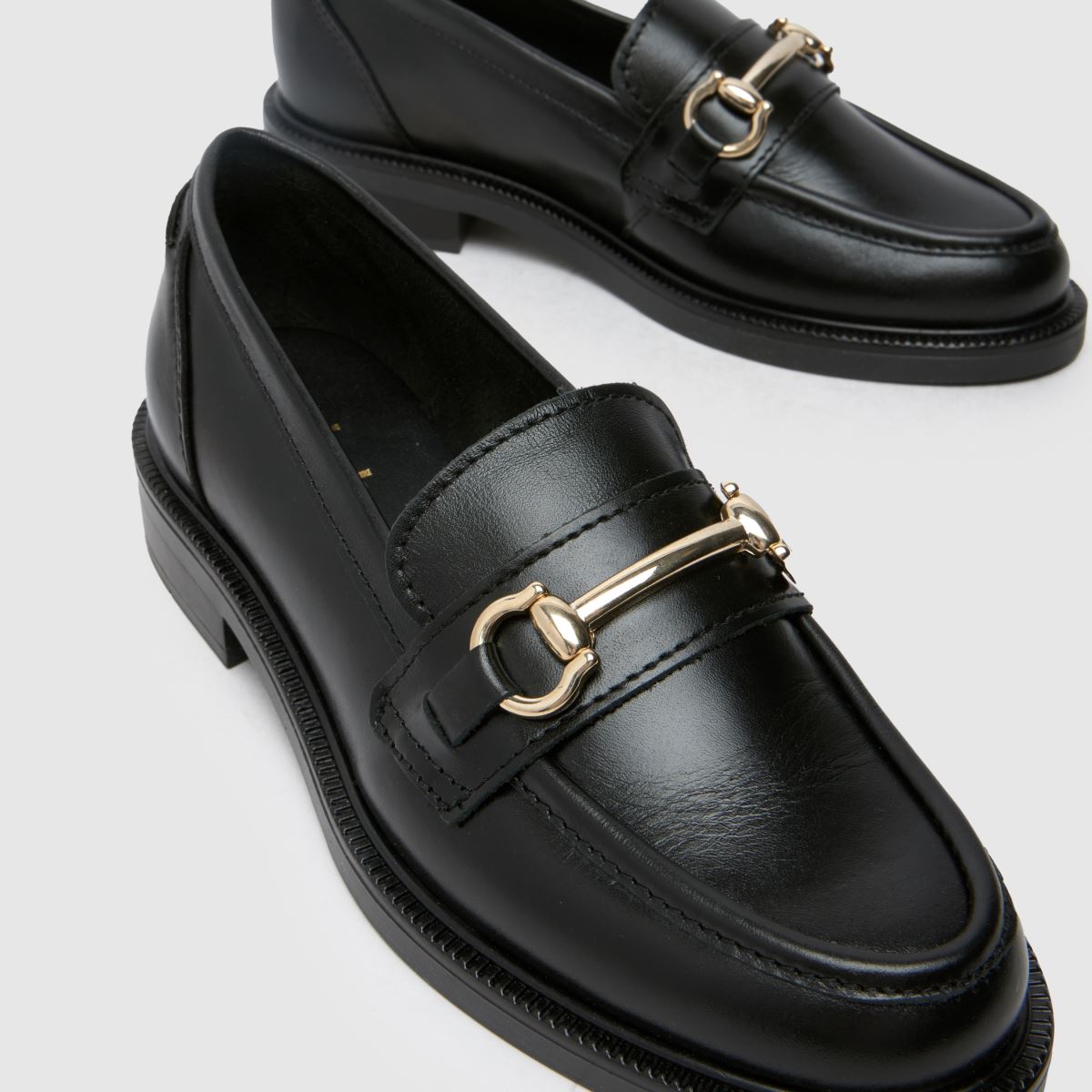 schuh Lori Snaffle Loafer in Black schuh Lori Snaffle Loafer 4