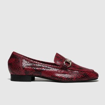schuh burgundy reflection flat shoes schuh burgundy reflection flat shoes