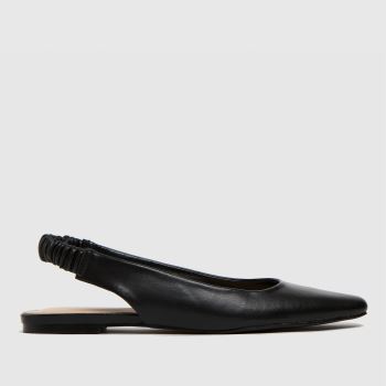 schuh black lettie sling back ballerina flat shoes schuh black lettie sling back ballerina flat shoes