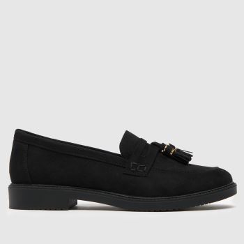 schuh black lane tassel loafer flat shoes schuh black lane tassel loafer flat shoes
