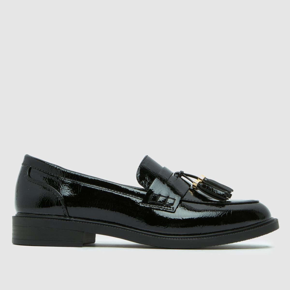 schuh Layne Patent Tassel Loafer 