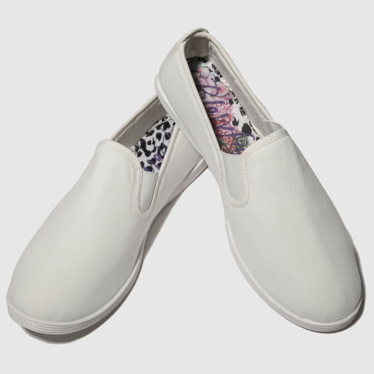 white blowfish shoes