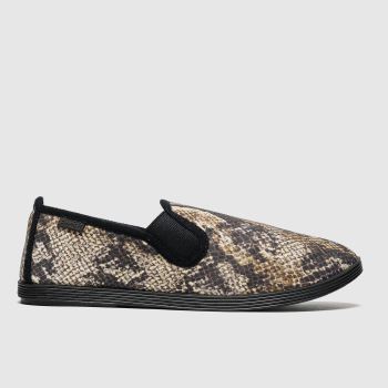 blowfish malibu black & brown gadget flat shoes blowfish malibu black & brown gadget flat shoes