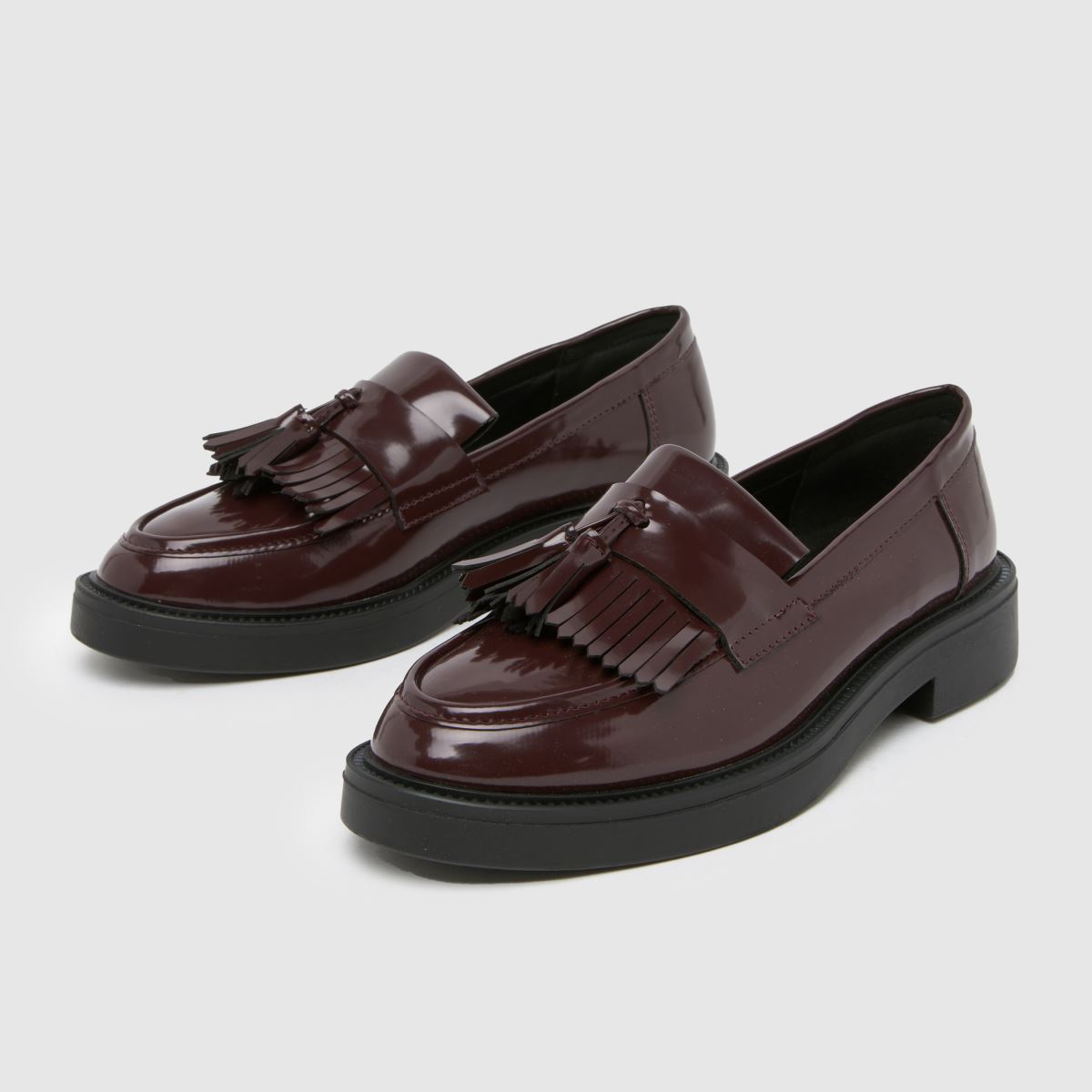 schuh Lawton Loafer in Burgundy schuh Lawton Loafer 4