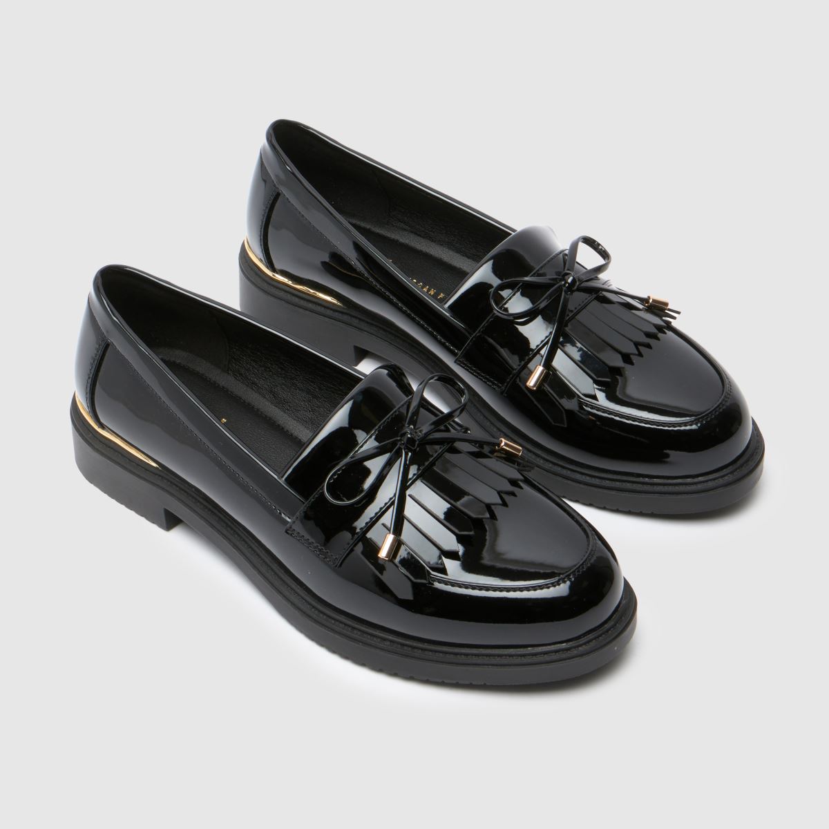 Damen schuh Schwarz Lillia Loafer Flats schuh Lillia Loafer 4