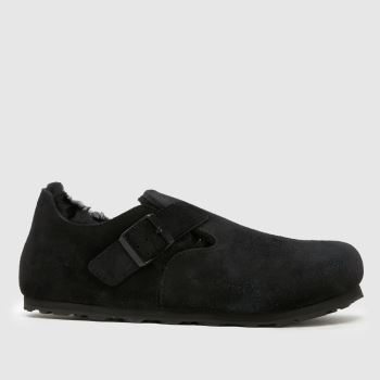 BIRKENSTOCK Black London Shearling Womens Flats