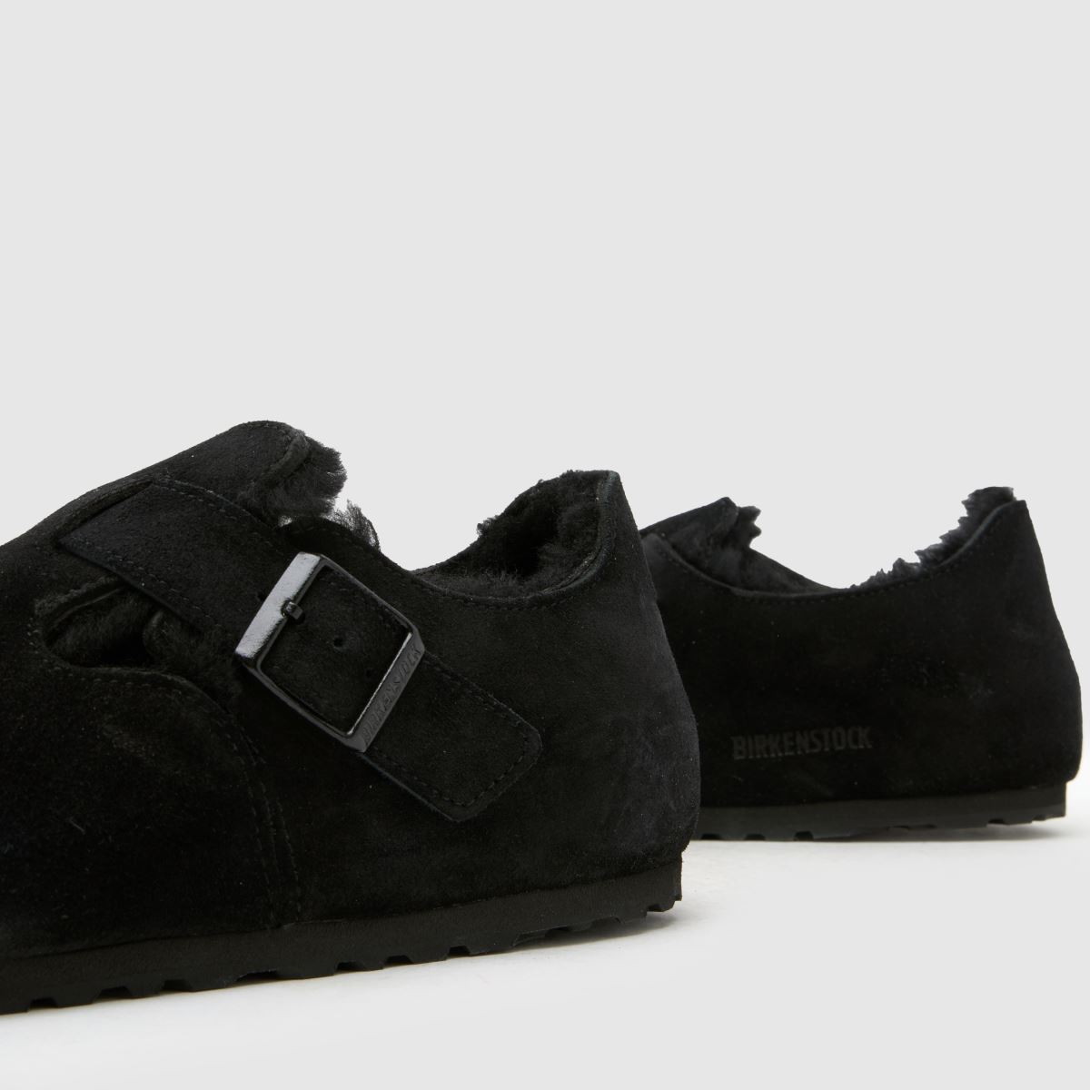 BIRKENSTOCK London Shearling in Black BIRKENSTOCK London Shearling 7