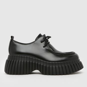CAMPER Black Pix BCN Apron Womens Flats
