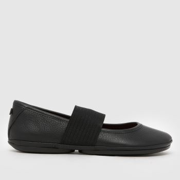 CAMPER Black Right Ballerina Womens Flats