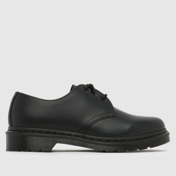 Dr Martens Black 1461 Mono Womens Flats