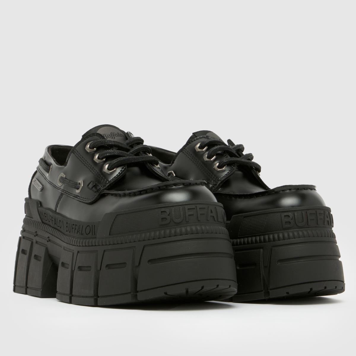 Buffalo London Gospher Boat in Black Buffalo London Gospher Boat 3