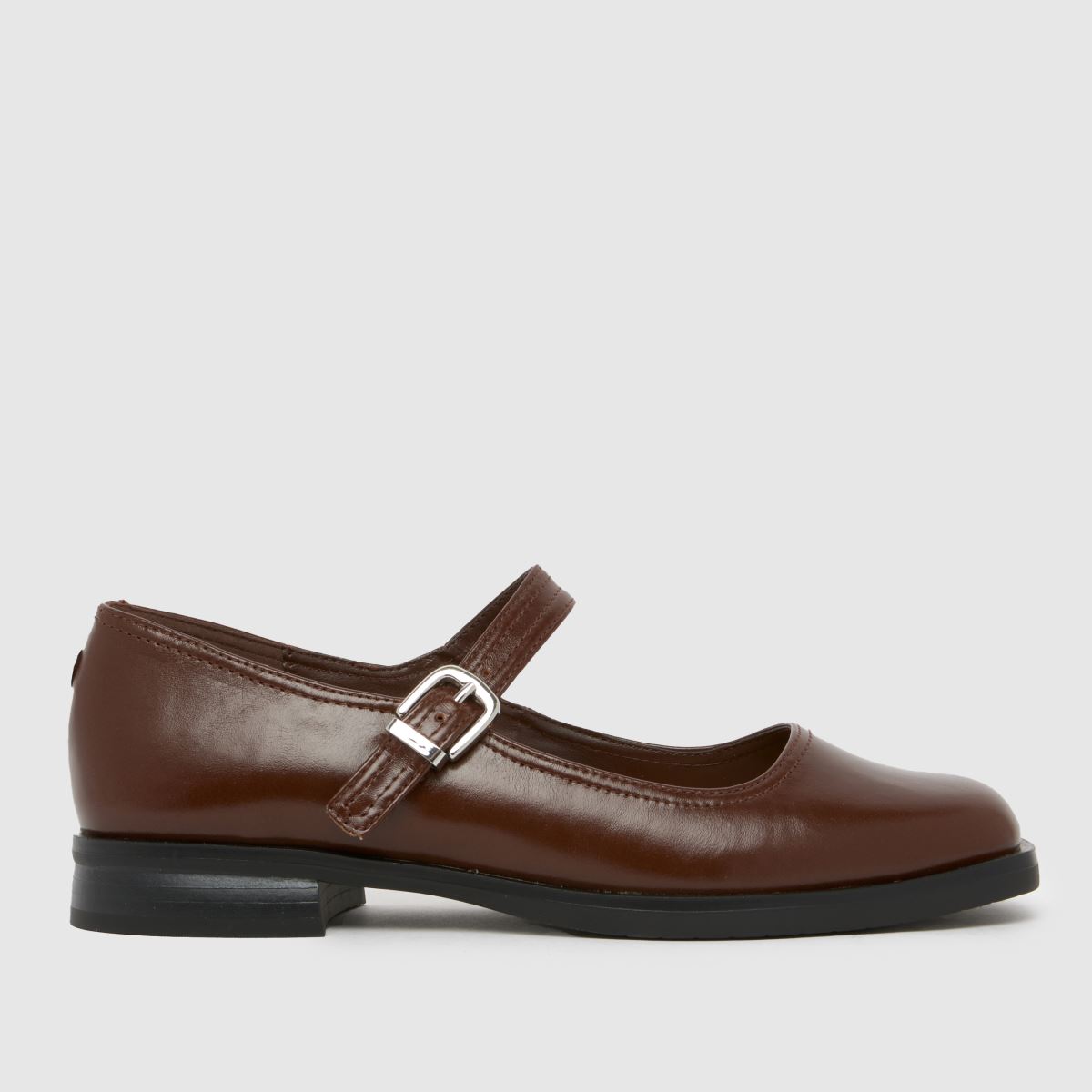Steve Madden Delancy Mary Jane Flats in Brown